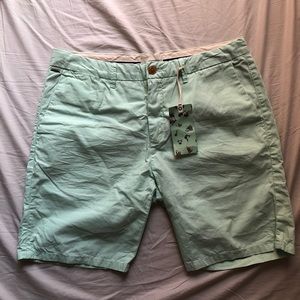 Scotch & Soda: Seafoam Green Men's Shorts (31)